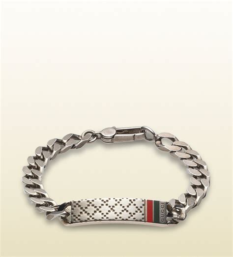 gucci bracelet mens gold|gucci men bracelet silver.